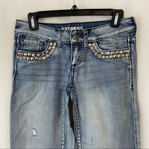 2000s Express Studded Jeans